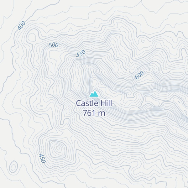 Map of Castle Hill