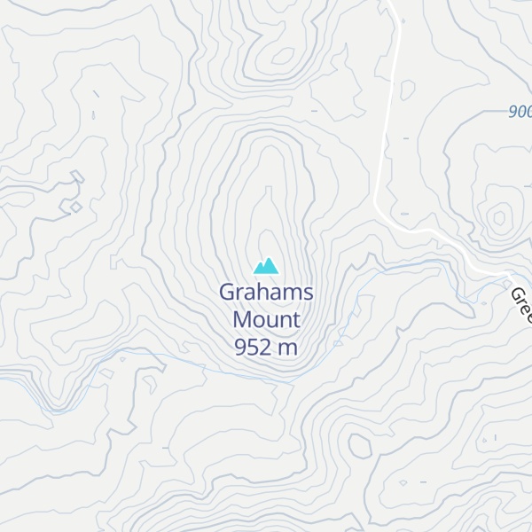 Map of Grahams Mount
