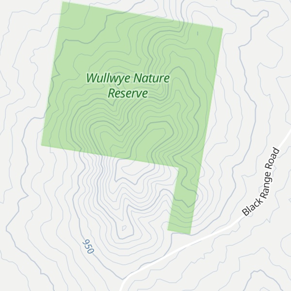Map of Wullwye Hill