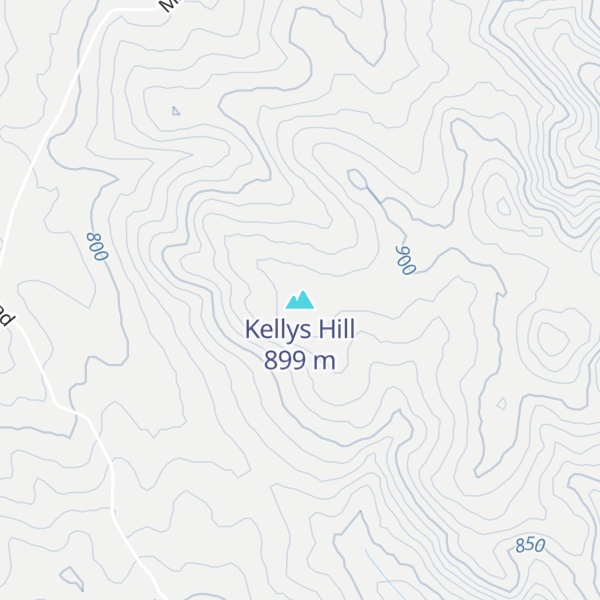 Map of Kellys Hill