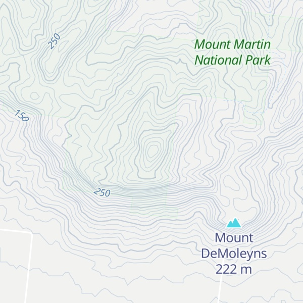 Map of Mount De Moleyns