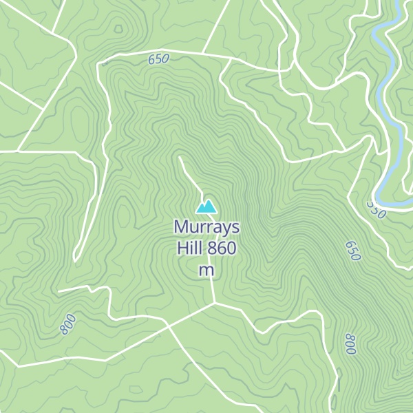 Map of Murrays Hill