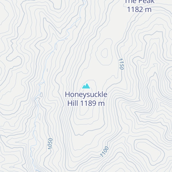 Map of Honeysuckle Hill