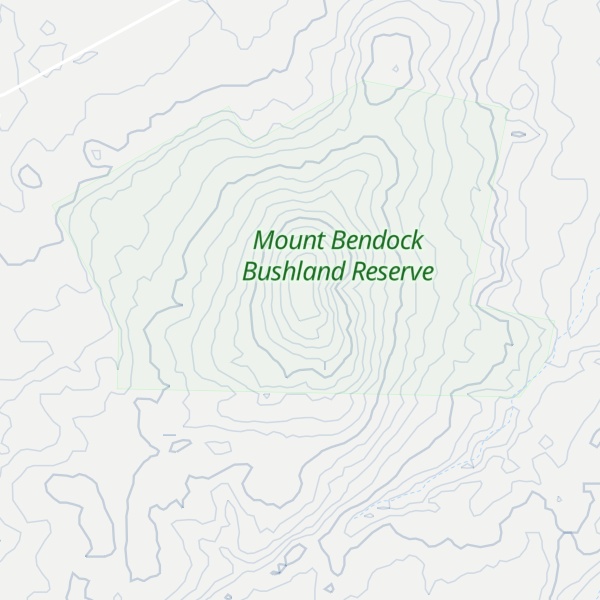 Map of Mount Bendoc