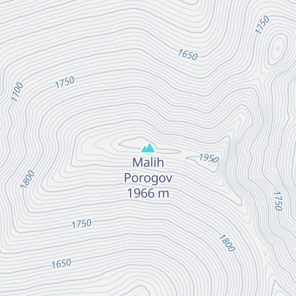 Map of Malih Porogov