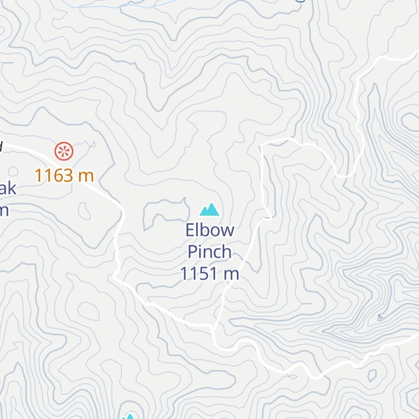 Map of Elbow Pinch