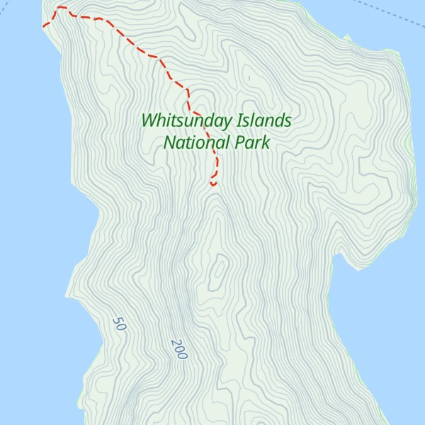 Map of Whitsunday Cairn