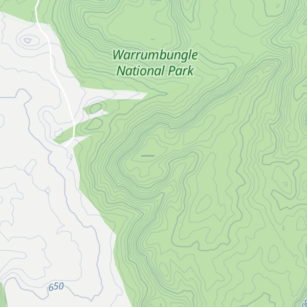 Map of Red Mountain