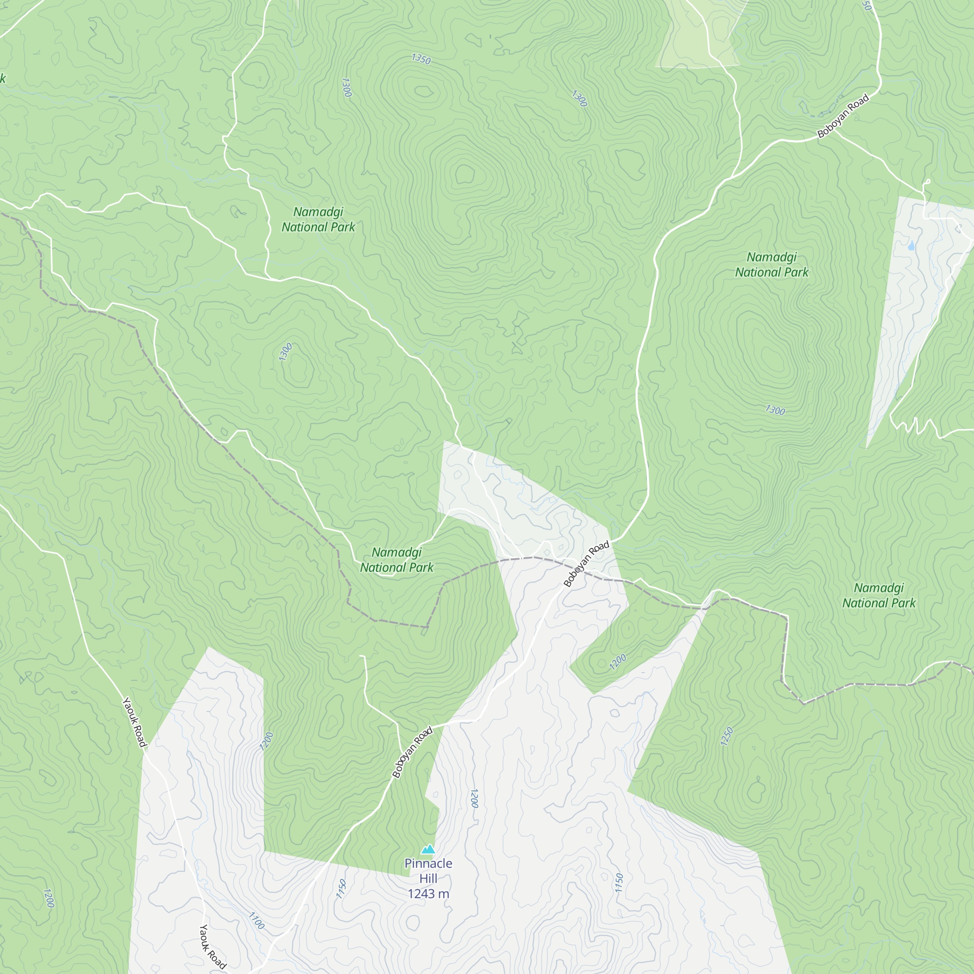 Westermans Hut map
