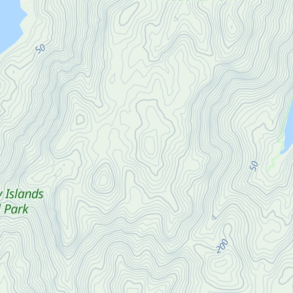 Map of Mount Robinson