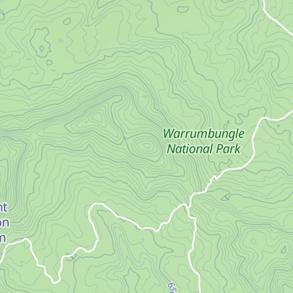 Map of Mount Donn