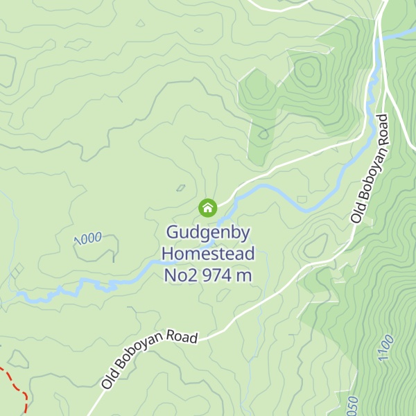 Map of Gudgenby Homestead No2