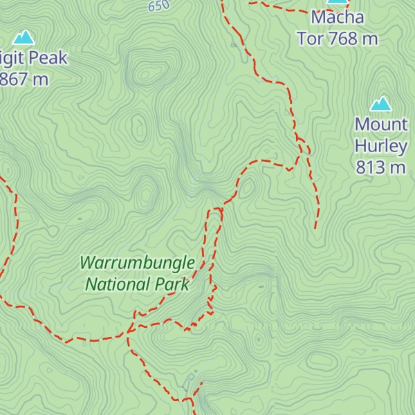 Map of Balor Hut