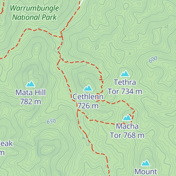 Map of Cethlenn