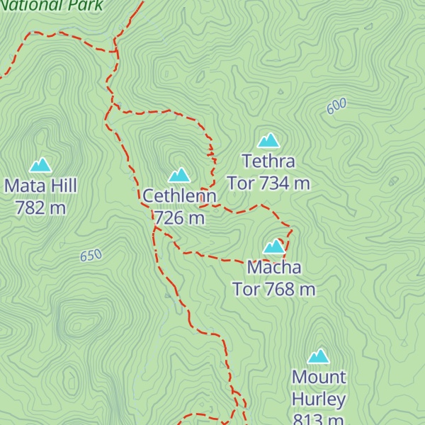 Map of Febar Tor