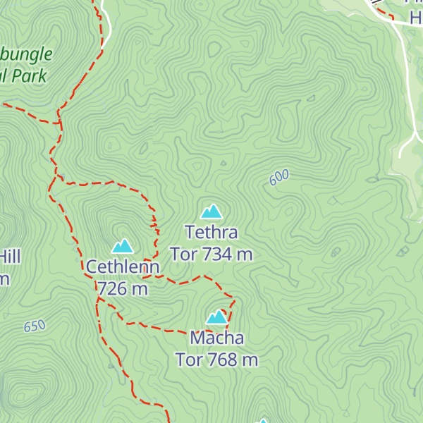 Map of Tethra Tor