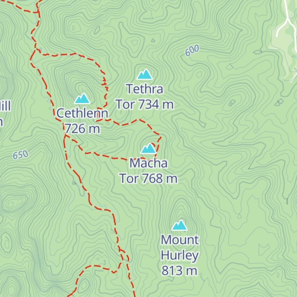 Map of Macha Tor