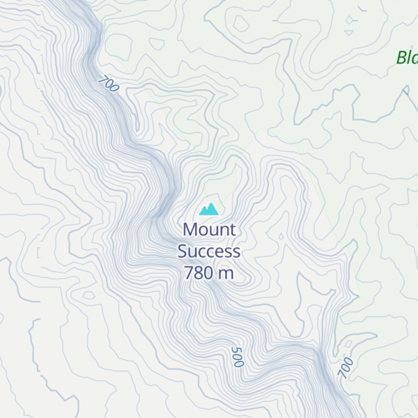 Map of Mount Success