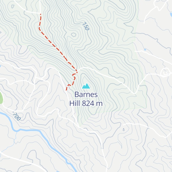 Map of Barnes Hill