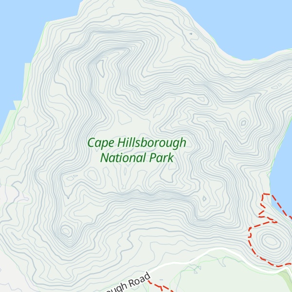 Map of Cape Hillsborough