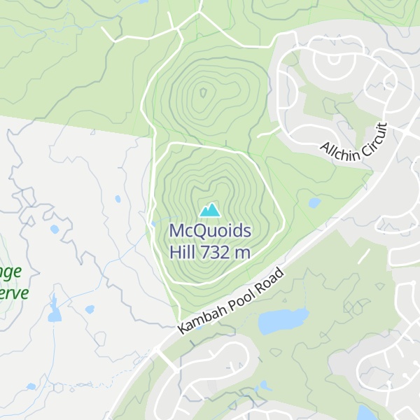 Map of McQuoids Hill
