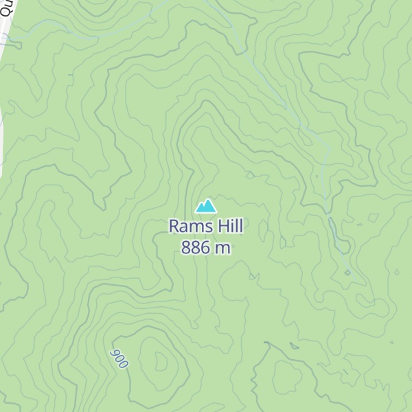Map of Rams Hill