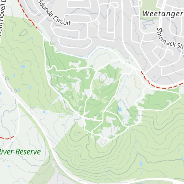 Map of Bunny Hill