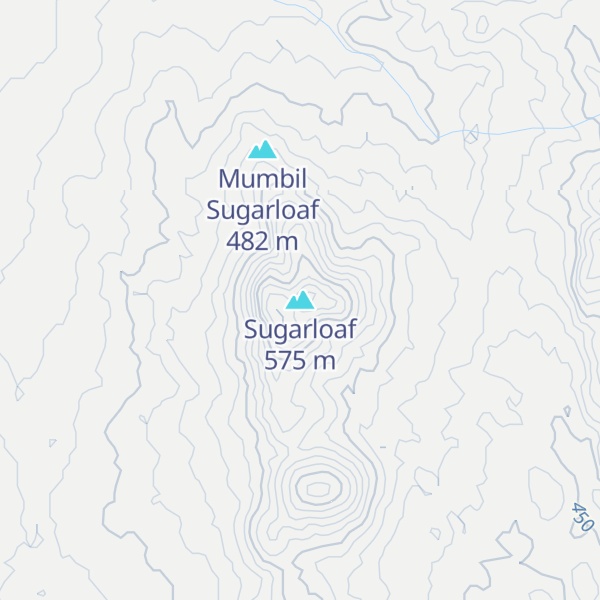 Map of Sugarloaf