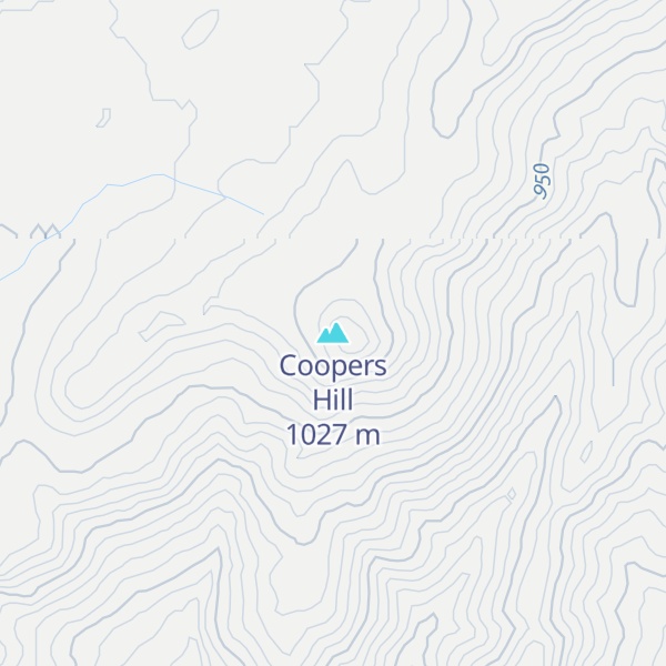 Map of Coopers Hill