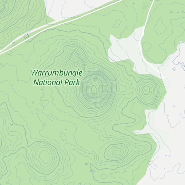 Map of Mount Uringery