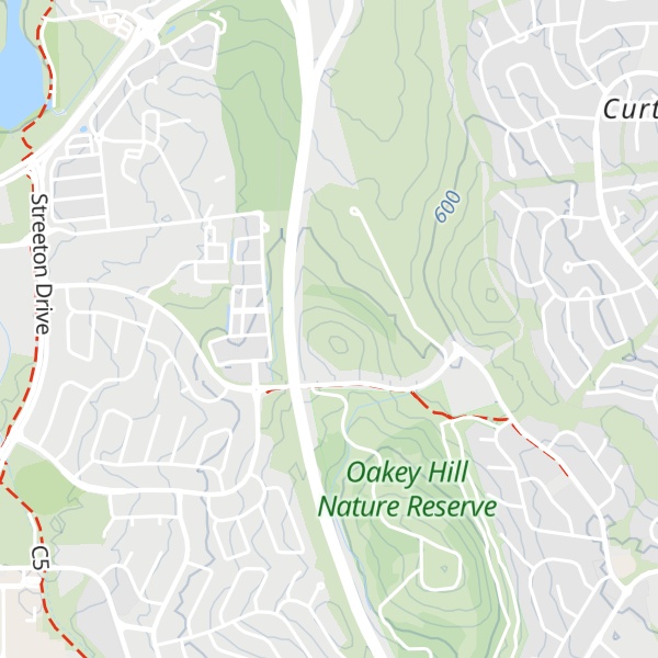 Map of Colin Hill