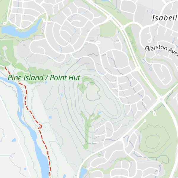 Map of Mount Stranger
