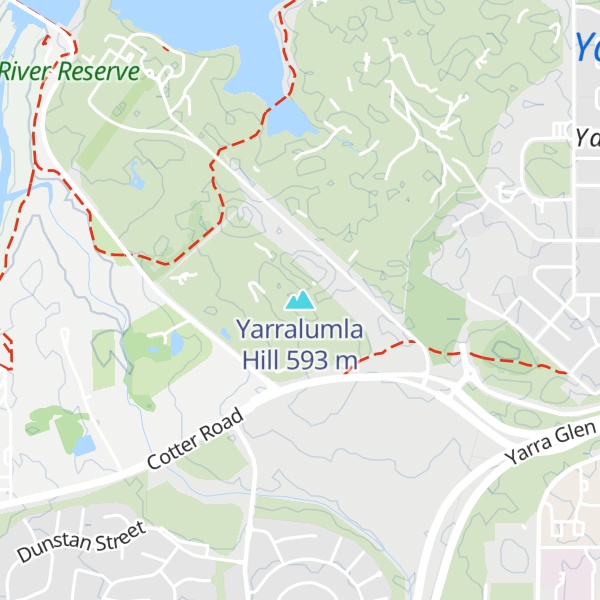 Map of Yarralumla Hill