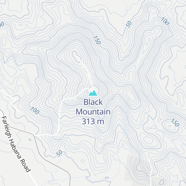 Map of Black Mountain