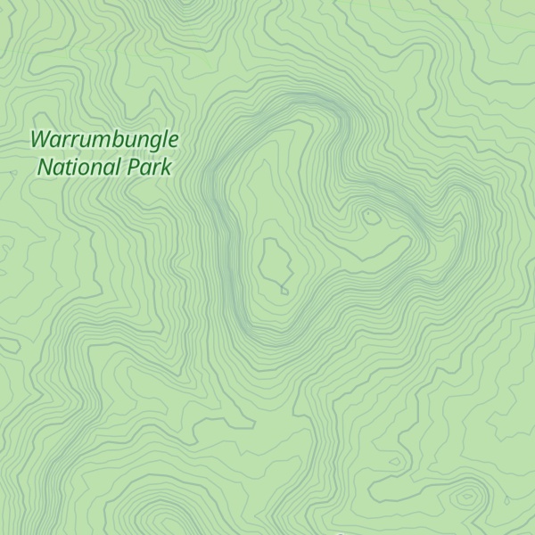 Map of Square Top Mountain