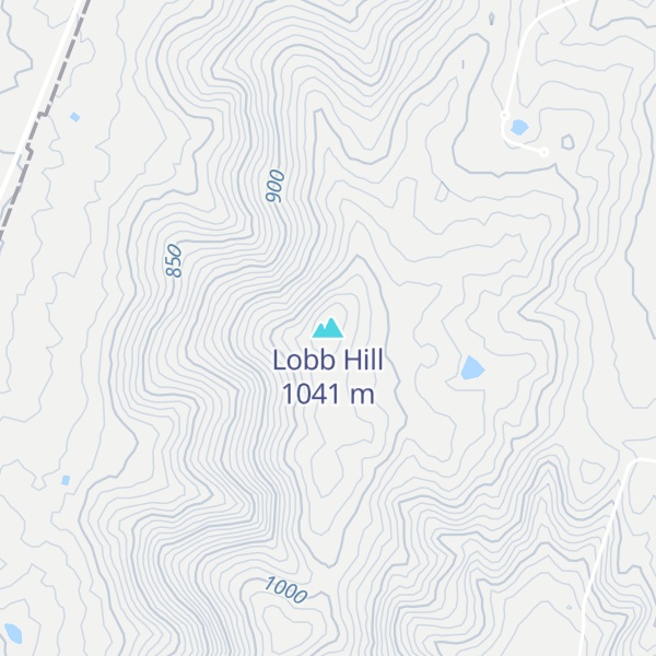 Map of Lobb Hill
