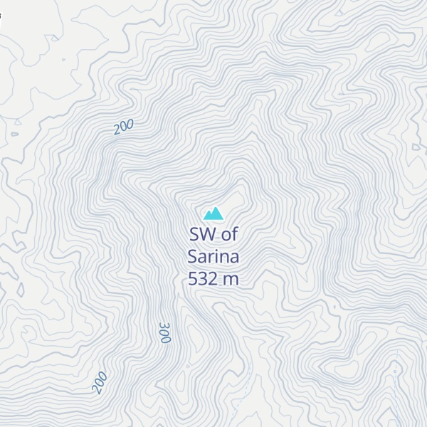 Map of SW of Sarina