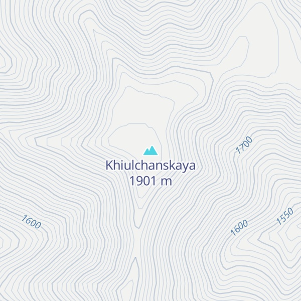 Map of Khiulchanskaya