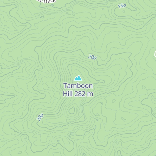 Map of Tamboon Hill