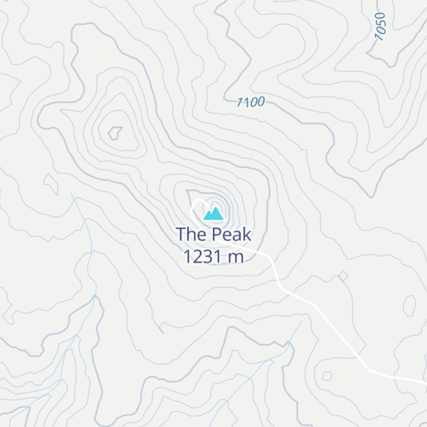 Map of The Peak