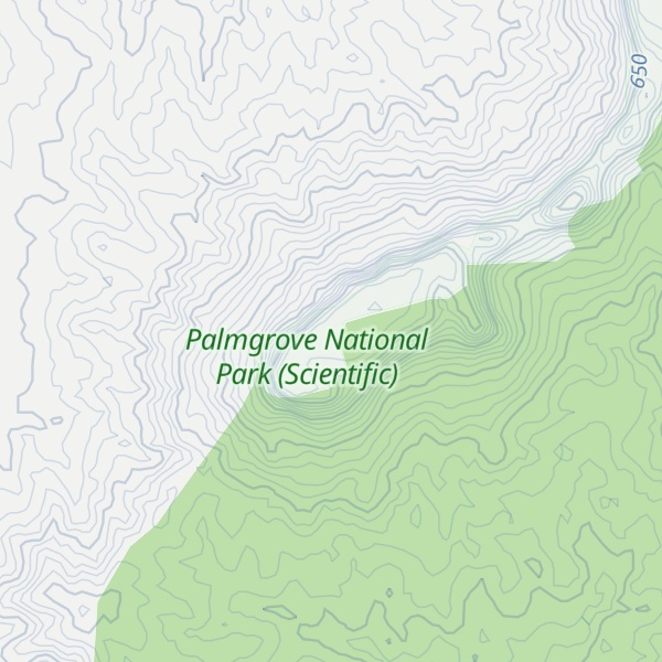 Map of Ruined Castle Hill