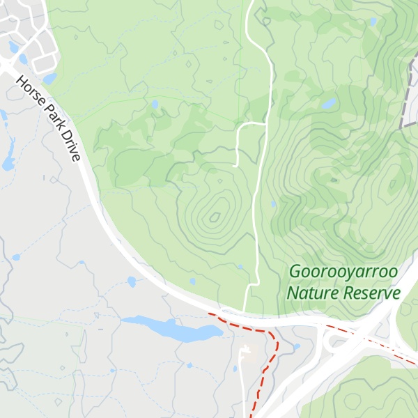 Map of Burnt Stump Hill