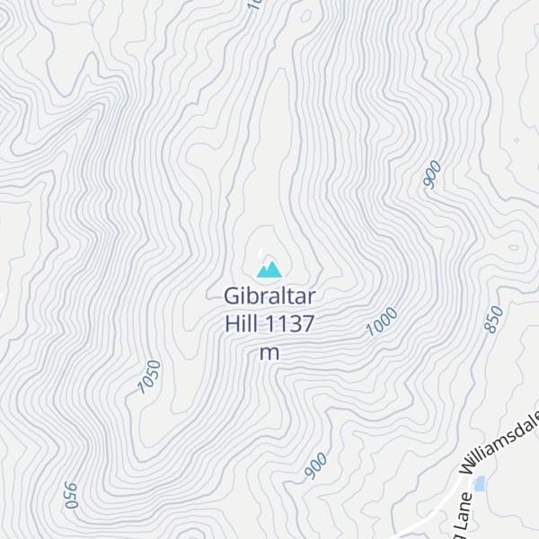 Map of Gibraltar Hill