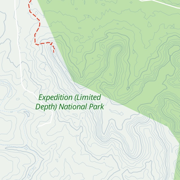Map of Shepherds Peak