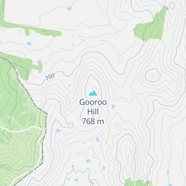 Map of Gooroo Hill