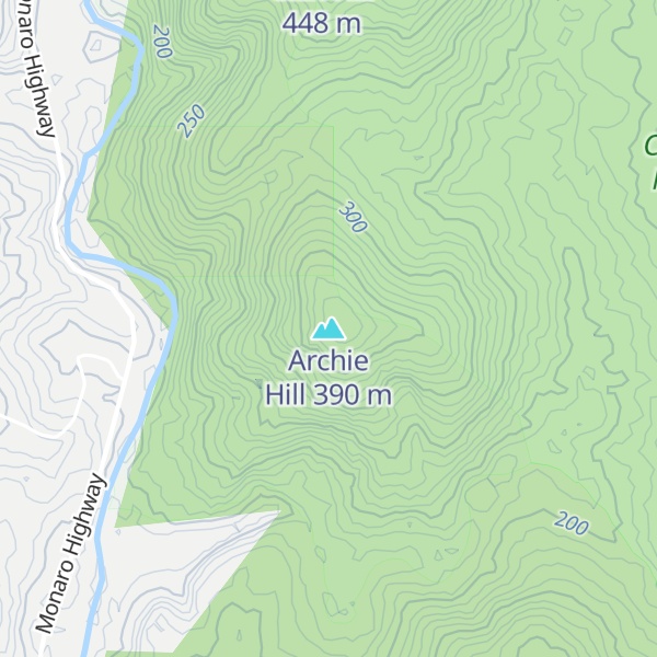 Map of Archie Hill