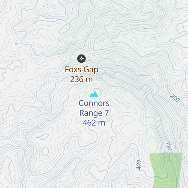 Map of Connors Range 7