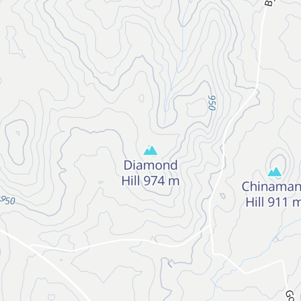 Map of Diamond Hill
