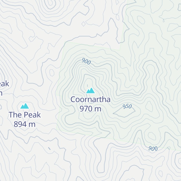 Map of Coornartha