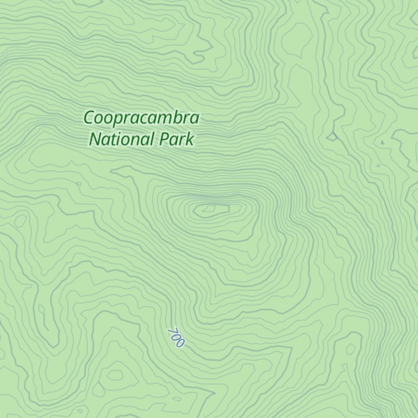 Map of Mount Denmarsh